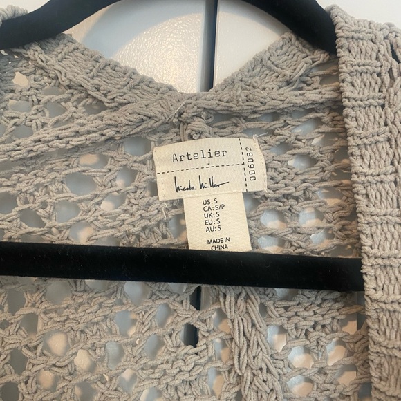 Green knit cardigan - Picture 4 of 4